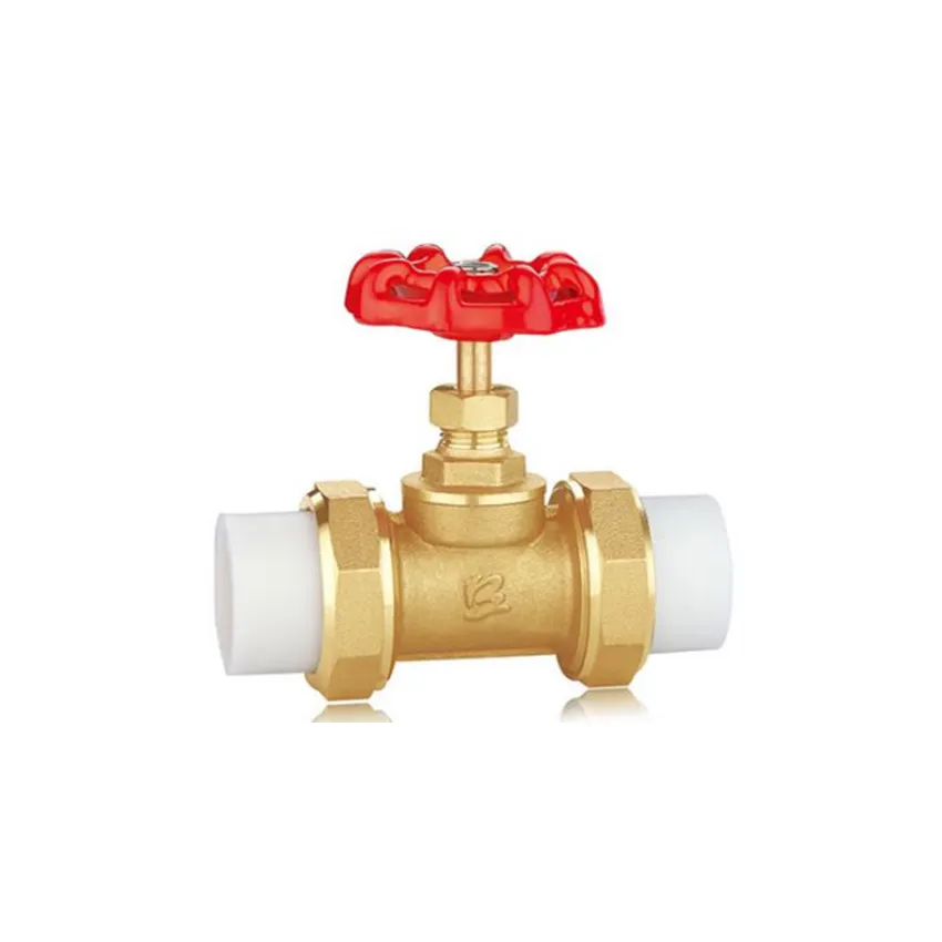 PPR Brass Stop Valve